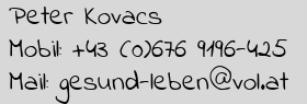 Kontakt Peter Kovacs